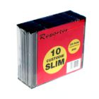 10 PZ. CUSTODIE SLIM PER CD